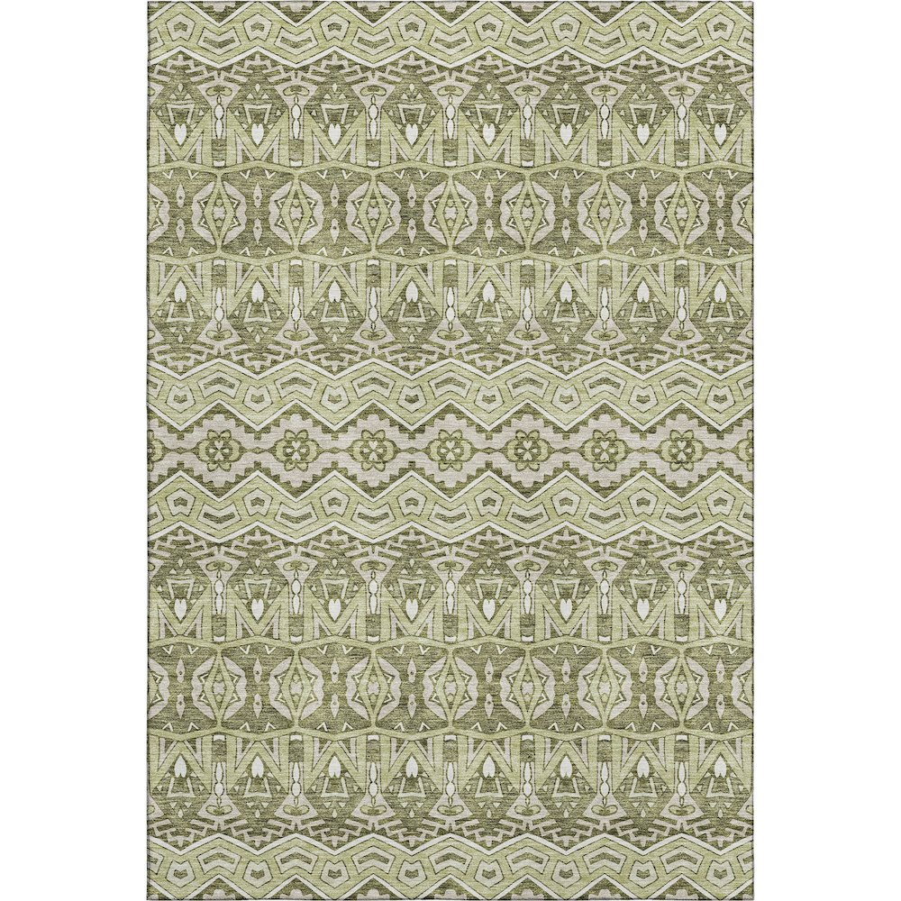 Premium Machine Washable Mayfield AMF909 Aloe 2'6" x 3'10" Rug
