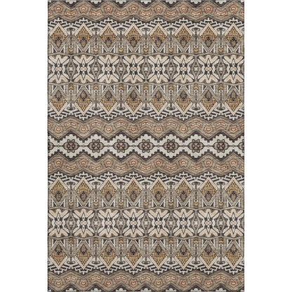 Premium Machine Washable Mayfield AMF909 Taupe 2'6" x 3'10" Rug