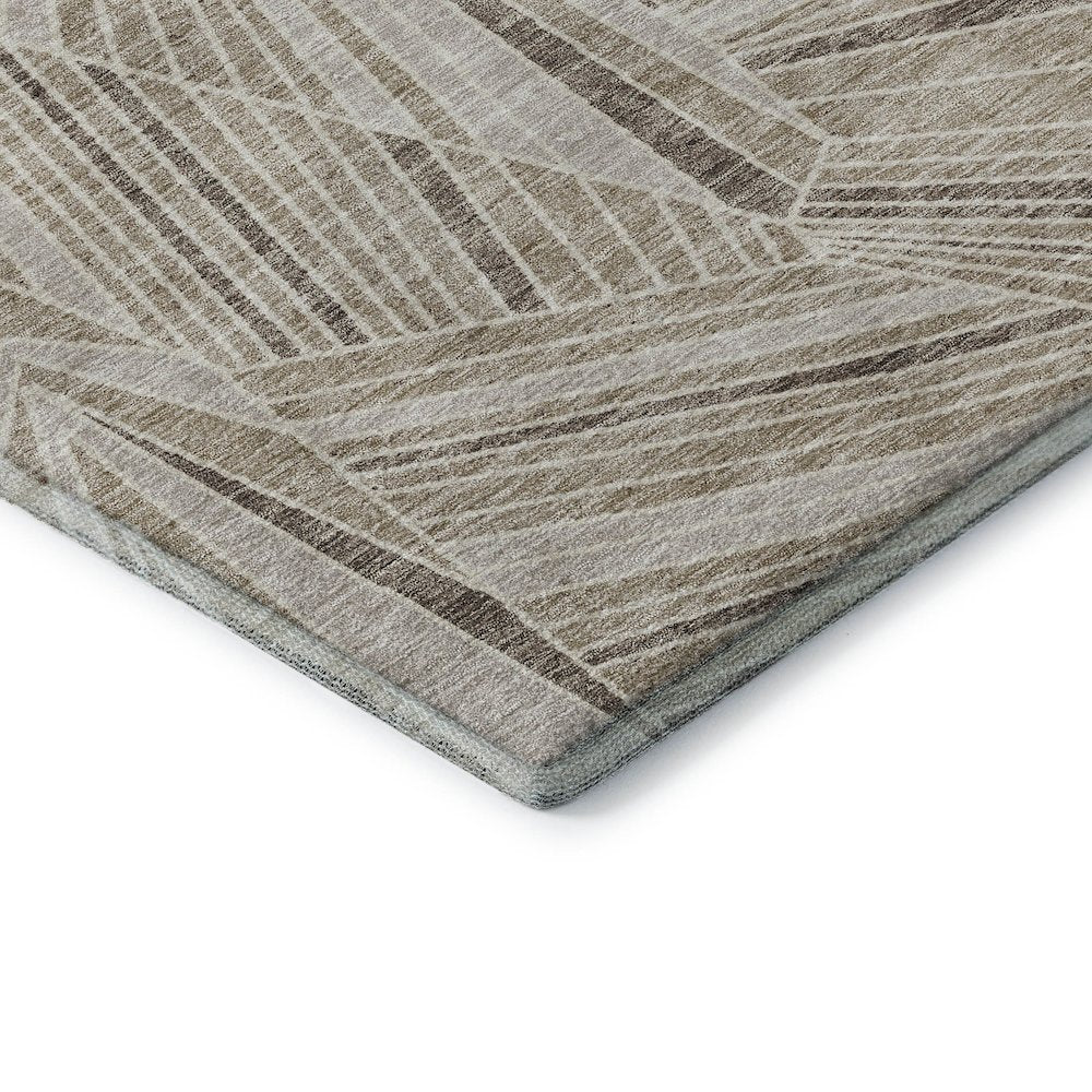 Premium Machine Washable Mayfield AMF915 Beige 1'8" x 2'6" Rug