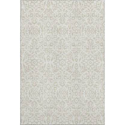 Premium Machine Washable Mayfield AMF920 Ivory 2'6" x 3'10" Rug