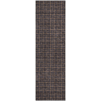 Premium Machine Washable Mayfield AMF925 Chocolate 2'3" x 7'6" Runner Rug