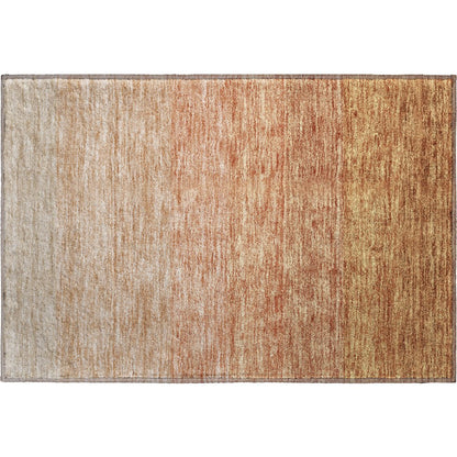Premium Machine Washable Mayfield AMF928 Paprika 1'8" x 2'6" Rug