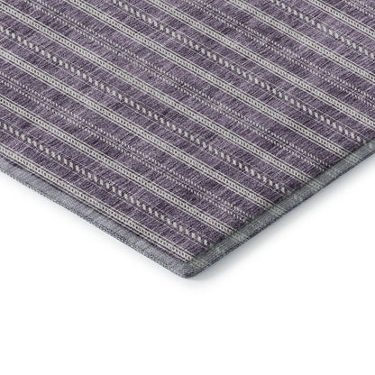 Premium Machine Washable Mayfield AMF929 Purple 1'8" x 2'6" Rug
