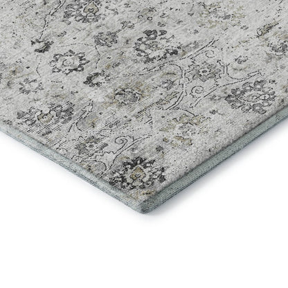 Premium Machine Washable Mayfield  Dove 1'8" x 2'6" Rug