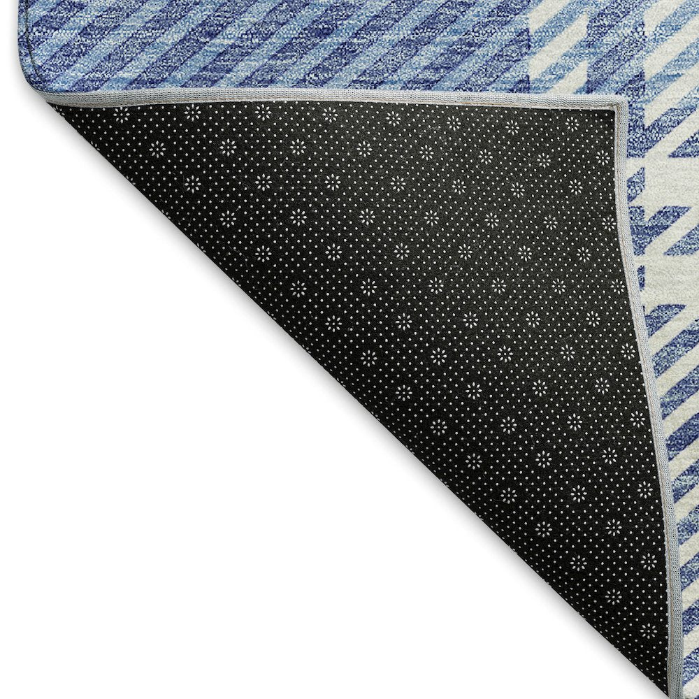 Premium Machine Washable Mayfield AMF935 Denim 1'8" x 2'6" Rug