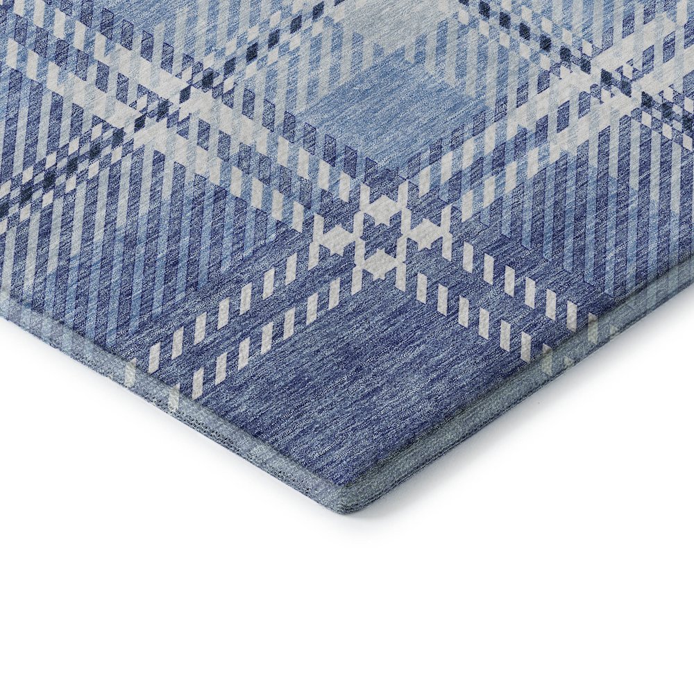 Premium Machine Washable Mayfield AMF935 Denim 1'8" x 2'6" Rug