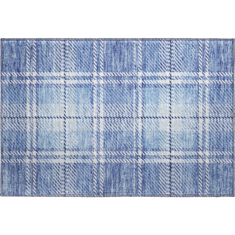 Premium Machine Washable Mayfield AMF935 Denim 1'8" x 2'6" Rug