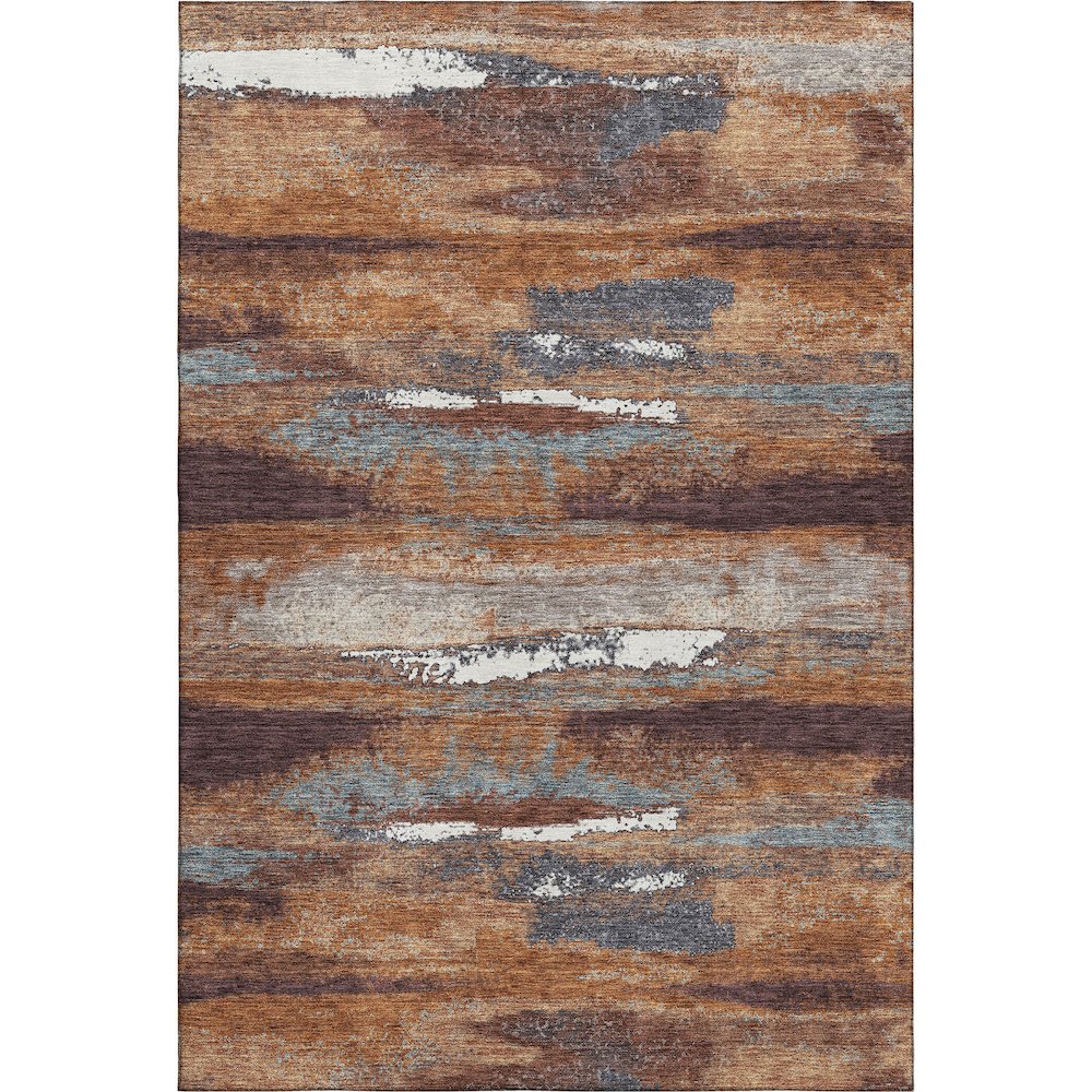 Premium Machine Washable Mayfield AMF942 Copper 2'6" x 3'10" Rug