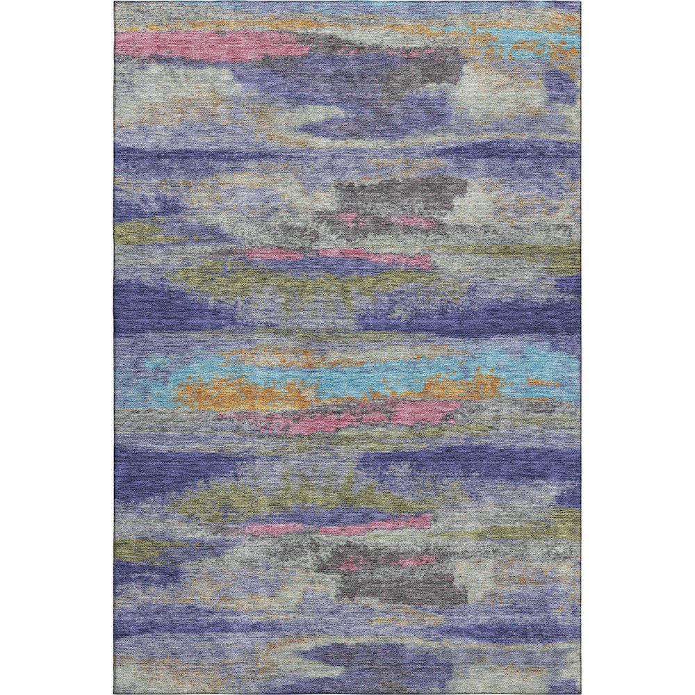Premium Machine Washable Mayfield AMF942 Lavender 2'6" x 3'10" Rug