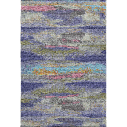 Premium Machine Washable Mayfield AMF942 Lavender 2'6" x 3'10" Rug