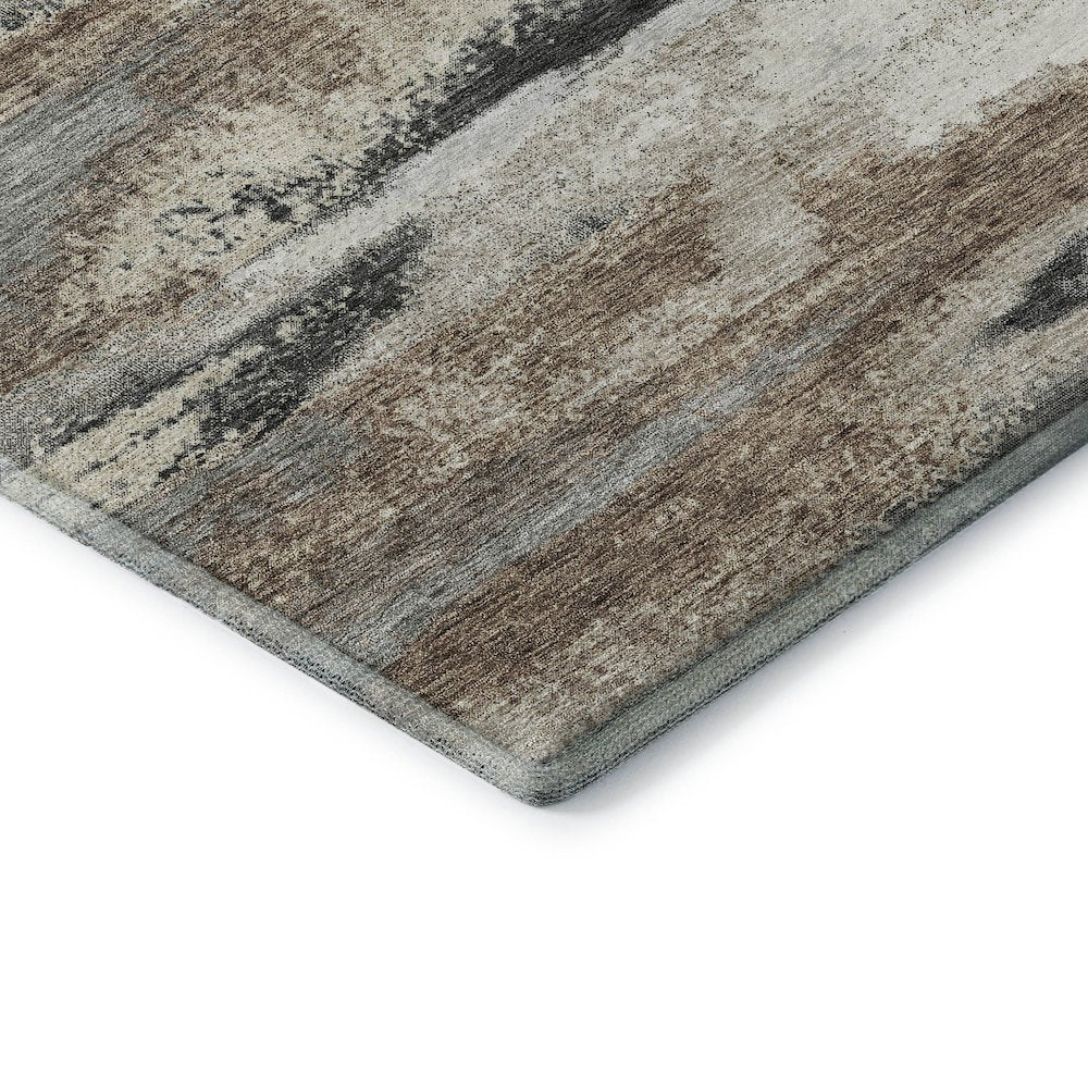 Premium Machine Washable Mayfield AMF942 Taupe 1'8" x 2'6" Rug
