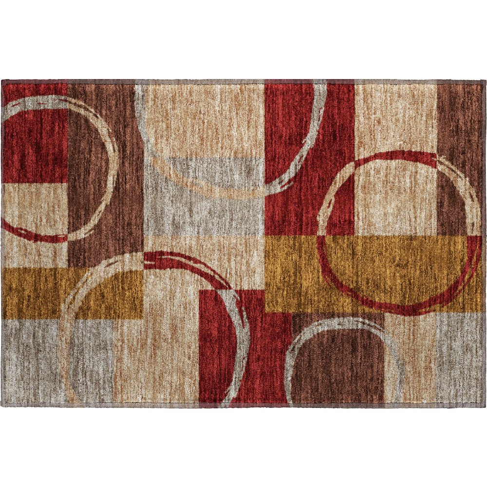 Premium Machine Washable Mayfield AMF943 Wheat 1'8" x 2'6" Rug