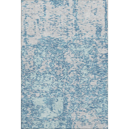 Premium Machine Washable Mayfield AMF946 Teal 2'6" x 3'10" Rug