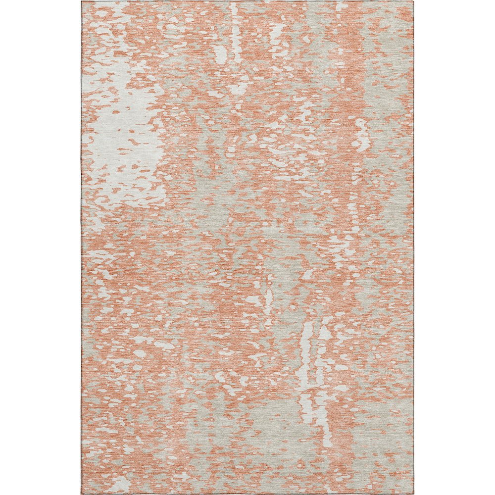 Premium Machine Washable Mayfield AMF949 Coral 2'6" x 3'10" Rug