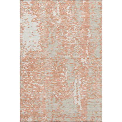 Premium Machine Washable Mayfield AMF949 Coral 2'6" x 3'10" Rug