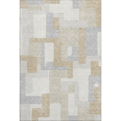 Premium Machine Washable Mayfield AMF955 Ivory 2'6" x 3'10" Rug