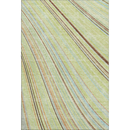 Premium Machine Washable Mayfield AMF981 Aloe 2'6" x 3'10" Rug