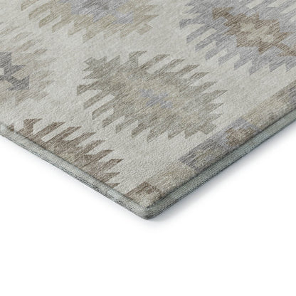 Premium Machine Washable Mayfield AMF983 Ivory 1'8" x 2'6" Rug