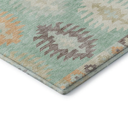 Premium Machine Washable Mayfield AMF983 Mint 1'8" x 2'6" Rug