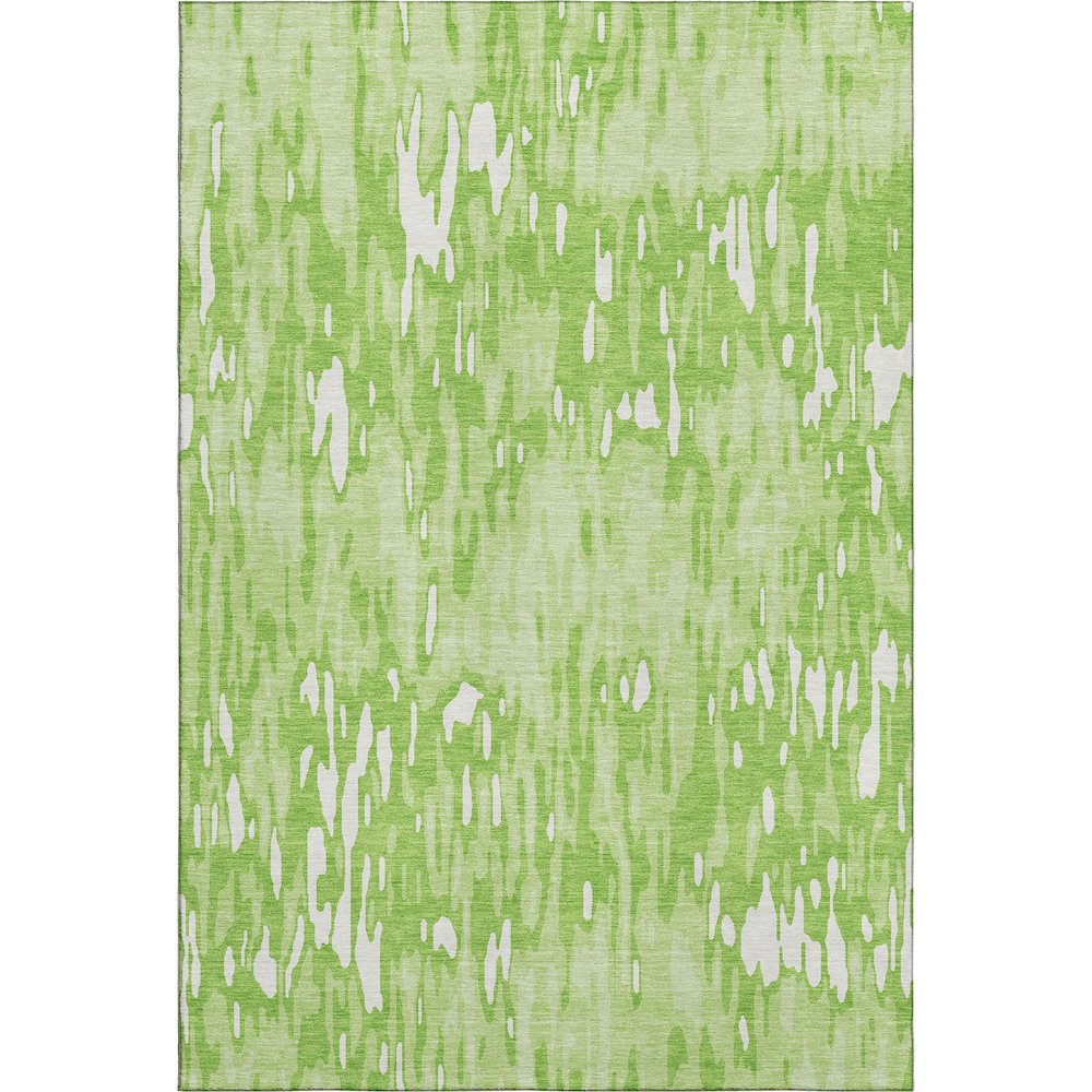 Premium Machine Washable Mayfield AMF986 Lime 2'6" x 3'10" Rug