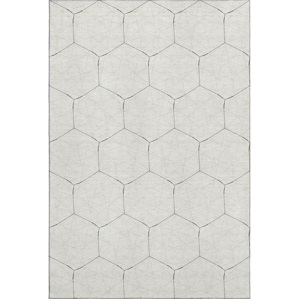 Premium Machine Washable Mayfield AMF987 Linen 2'6" x 3'10" Rug