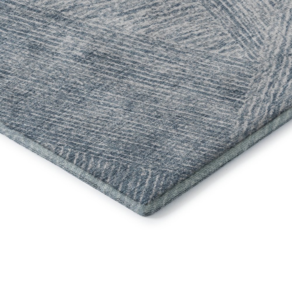 Premium Machine Washable Mayfield AMF991 Denim 1'8" x 2'6" Rug