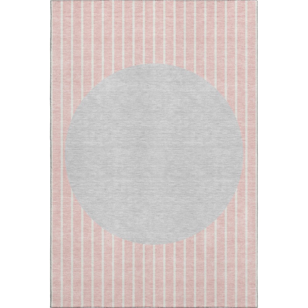 Premium Machine Washable Mayfield AMF994 Pink 2'6" x 3'10" Rug