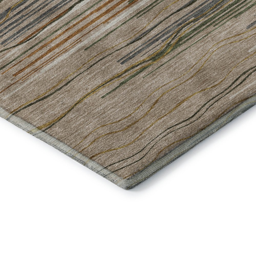 Premium Machine Washable Mayfield AMF996 Taupe 1'8" x 2'6" Rug