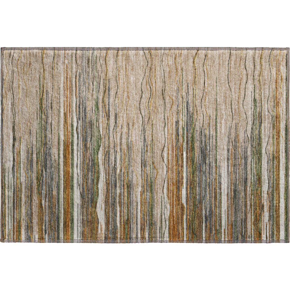 Premium Machine Washable Mayfield AMF996 Taupe 1'8" x 2'6" Rug