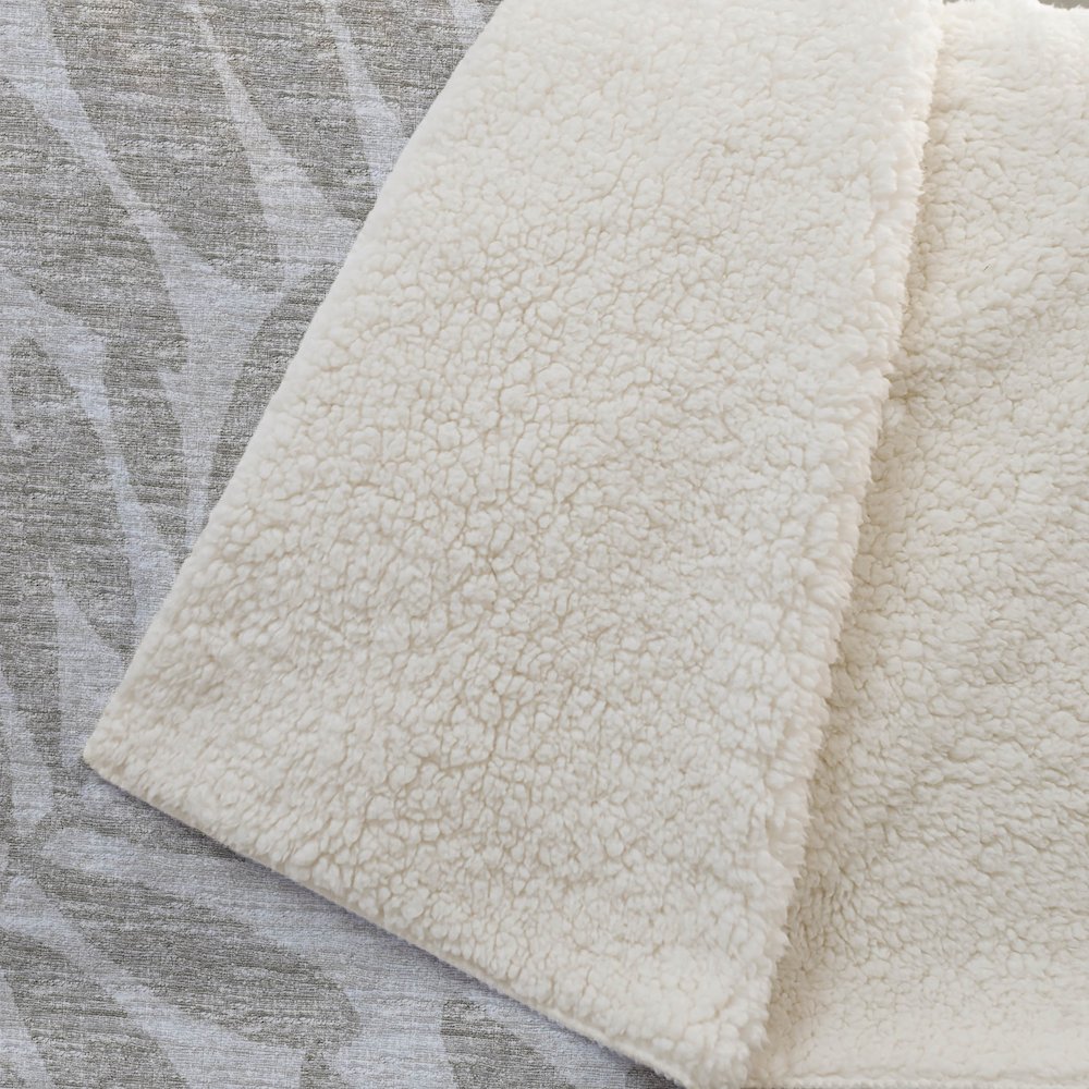 Premium Machine Washable ASB111 Taupe 50" x 70" Sherpa Throw Blanket