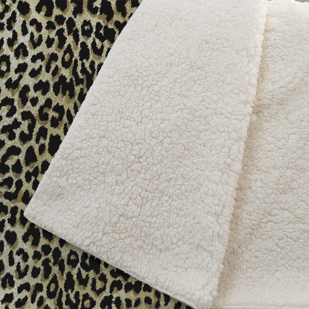 Premium Machine Washable ASB43 Gilded 50" x 70" Sherpa Throw Blanket
