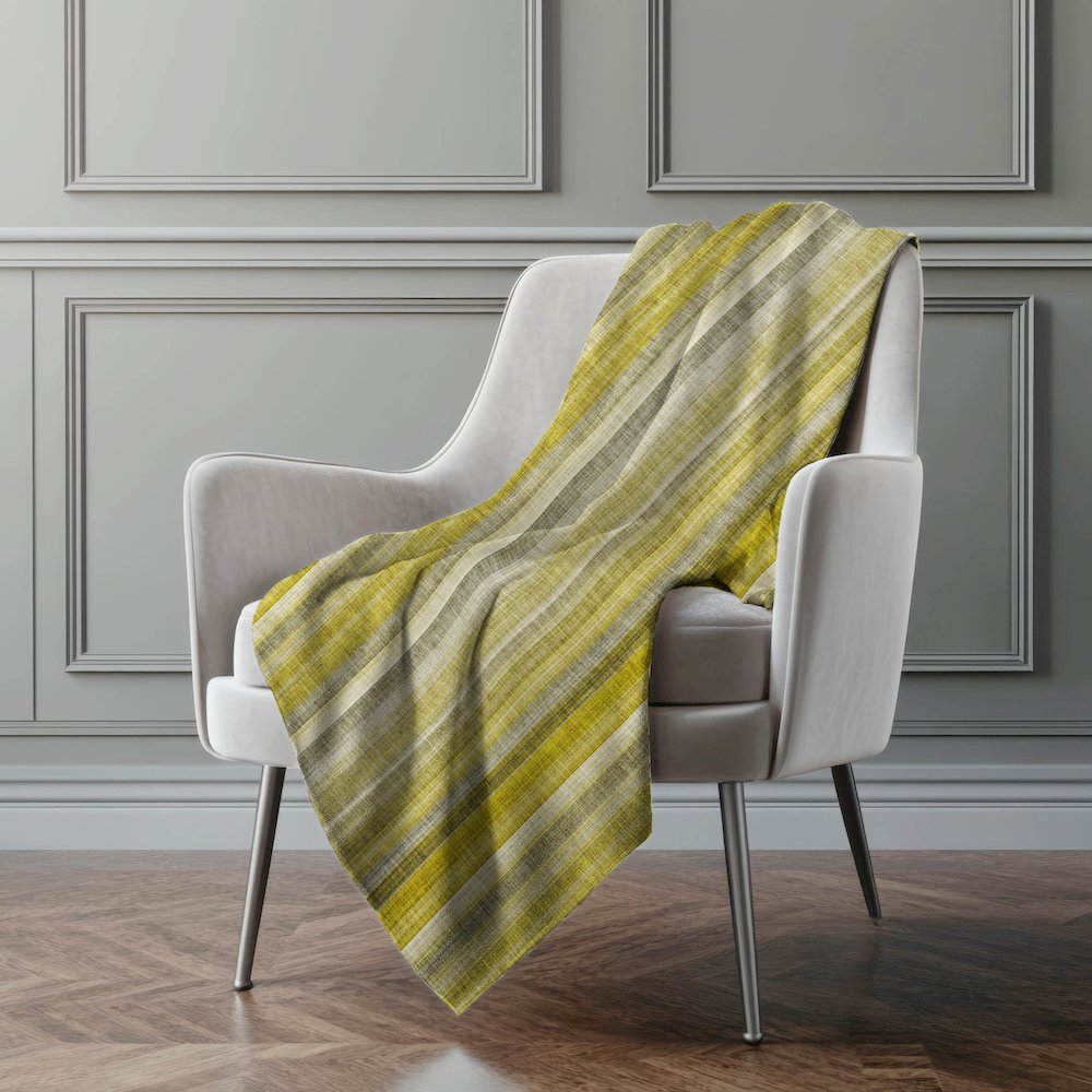 Premium Machine Washable ASB543 Gold 50" x 70" Sherpa Throw Blanket