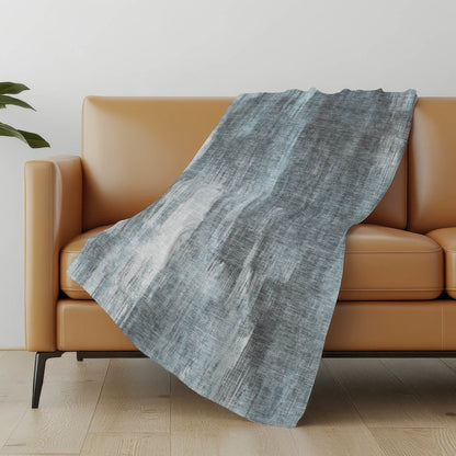Premium Machine Washable ASB567 Teal 50" x 70" Sherpa Throw Blanket