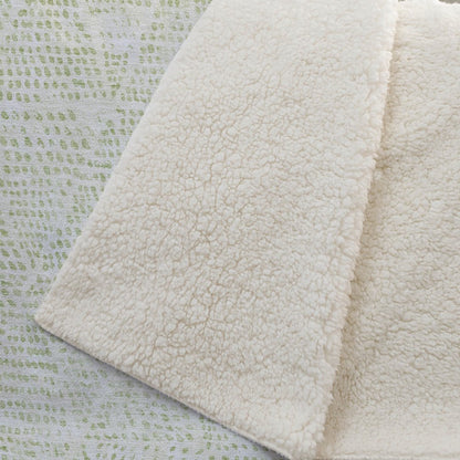 Premium Machine Washable ASB591 Aloe 50" x 70" Sherpa Throw Blanket