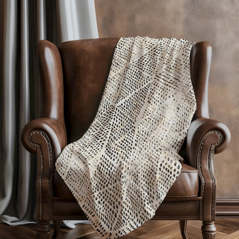 Premium Machine Washable ASB591 Beige 50" x 70" Sherpa Throw Blanket