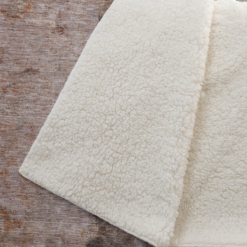 Premium Machine Washable ASB605 Paprika 50" x 70" Sherpa Throw Blanket