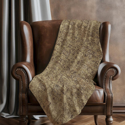 Premium Machine Washable ASB611 Mocha 50" x 70" Sherpa Throw Blanket