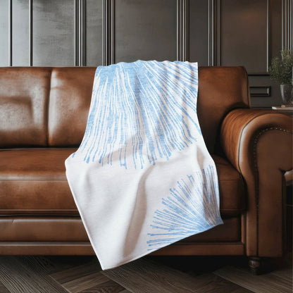 Premium Machine Washable ASB642 Denim 50" x 70" Sherpa Throw Blanket
