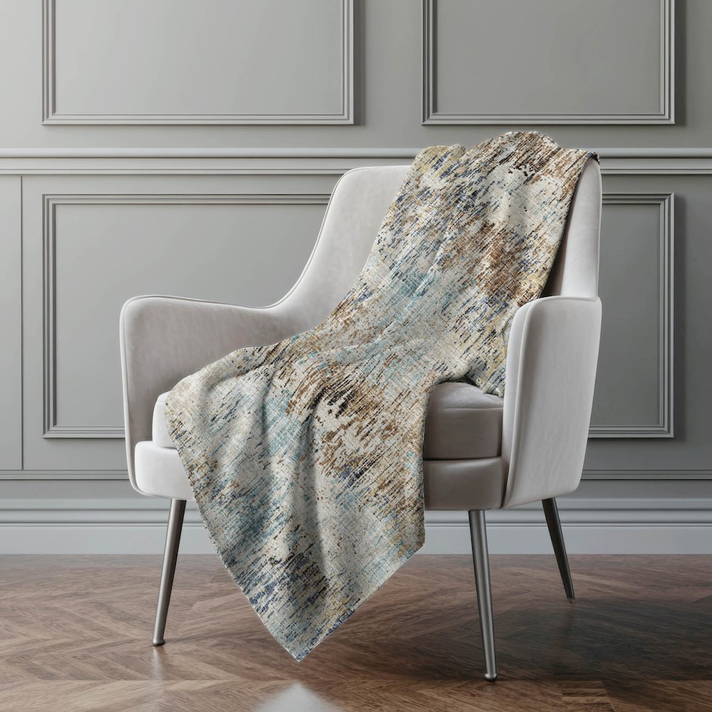 Premium Machine Washable ASB66 Moody 50" x 70" Sherpa Throw Blanket