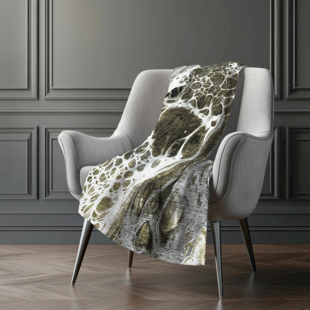 Premium Machine Washable ASB682 Chocolate 50" x 70" Sherpa Throw Blanket