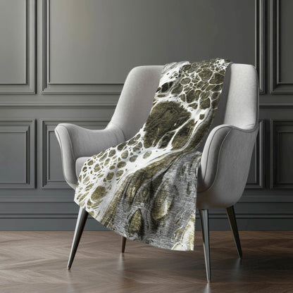 Premium Machine Washable ASB682 Chocolate 50" x 70" Sherpa Throw Blanket