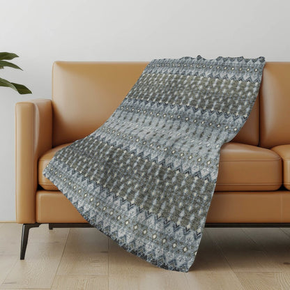 Premium Machine Washable ASB72 Moody 50" x 70" Sherpa Throw Blanket