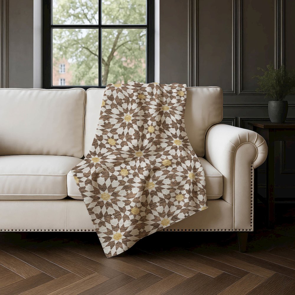 Premium Machine Washable ASB734 Chocolate 50" x 70" Sherpa Throw Blanket