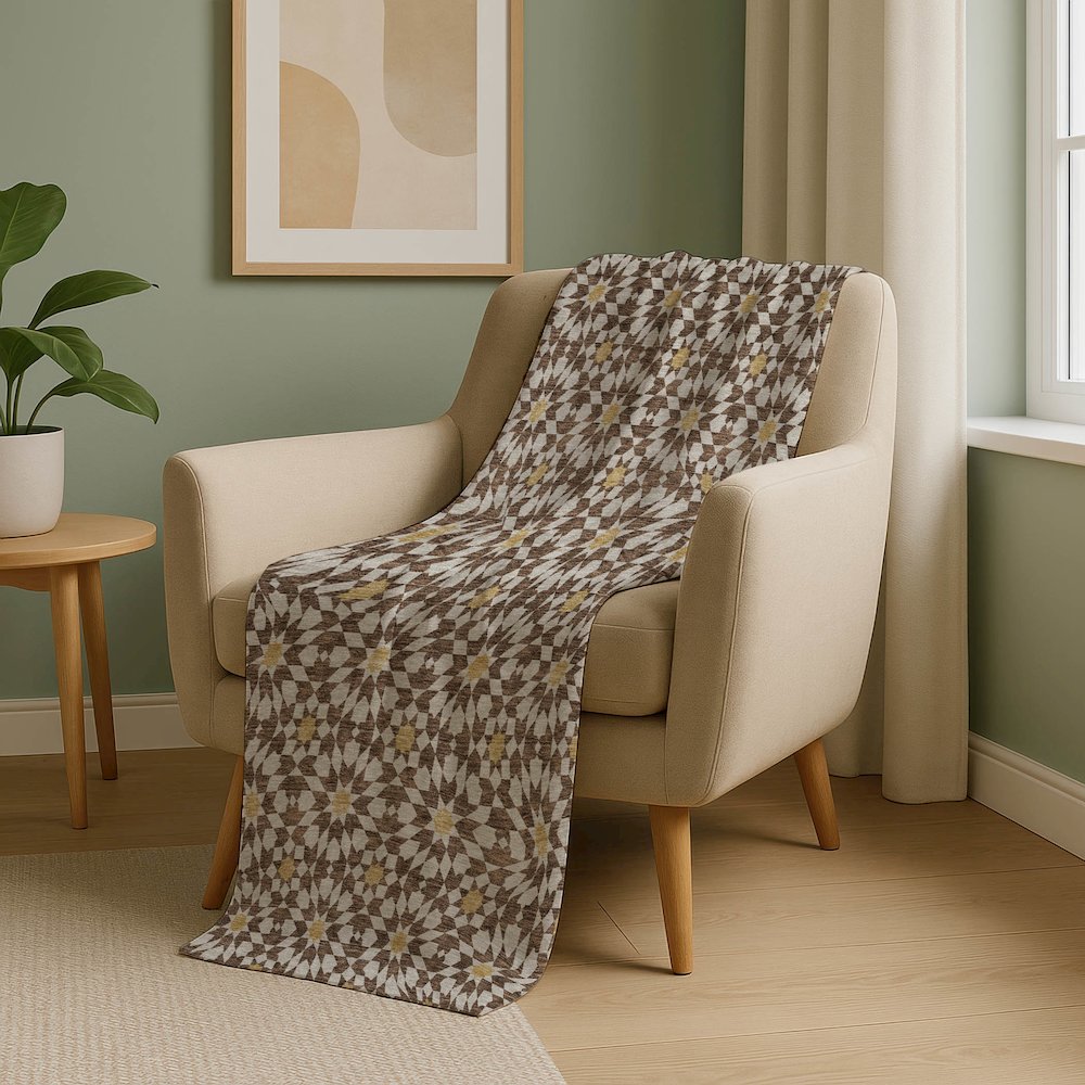 Premium Machine Washable ASB734 Chocolate 50" x 70" Sherpa Throw Blanket