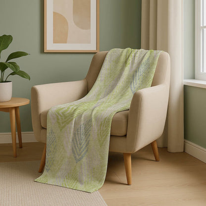 Premium Machine Washable ASB744 Aloe 50" x 70" Sherpa Throw Blanket