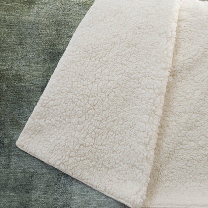 Premium Machine Washable ASB787 Green 50" x 70" Sherpa Throw Blanket