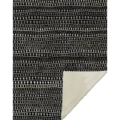 Premium Machine Washable ASB823 Taupe 50" x 70" Sherpa Throw Blanket