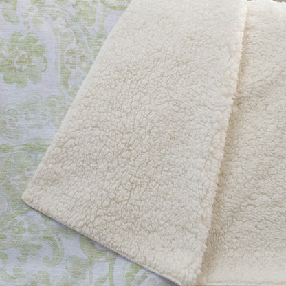 Premium Machine Washable ASB835 Sage 50" x 70" Sherpa Throw Blanket