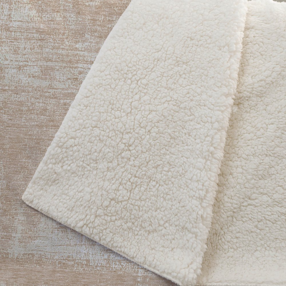 Premium Machine Washable ASB839 Coral 50" x 70" Sherpa Throw Blanket