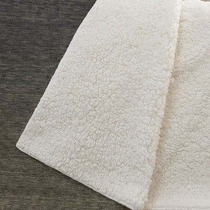 Premium Machine Washable ASB844 Chocolate 50" x 70" Sherpa Throw Blanket